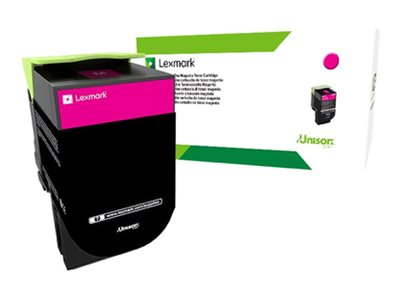 Lexmark magenta original toner cartridge Lexmark Product shot Left-angle 79150