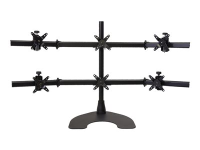 Ergotech 100-D28-B33 Stand (handle, pole, 6 pivots, stand base) for 6 LCD displays black 