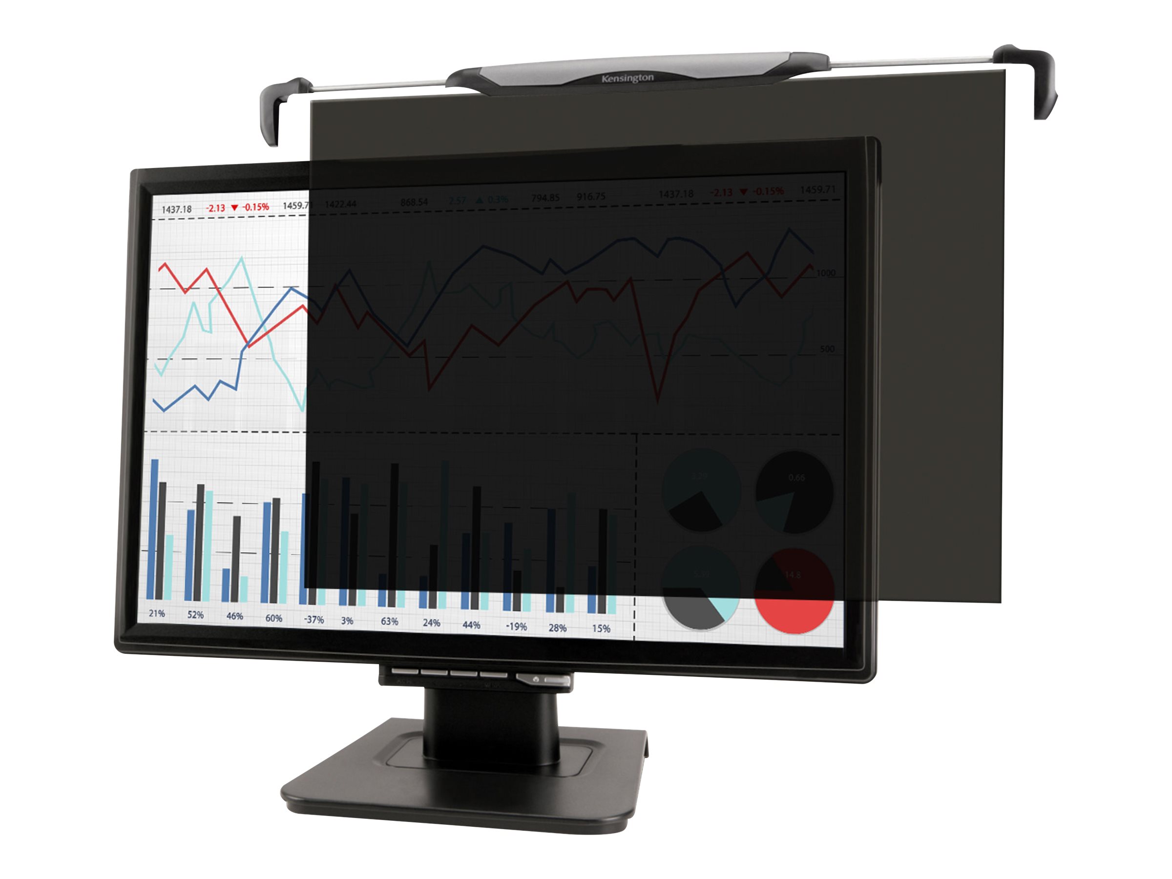 Kensington FS220 Snap2 Privacy Screen for 20"-22" Widescreen Monitors (16:9 / 16:10)