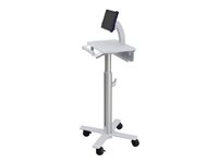Ergotron StyleView Tablet Cart, SV10 Cart for tablet / keyboard medical metal 