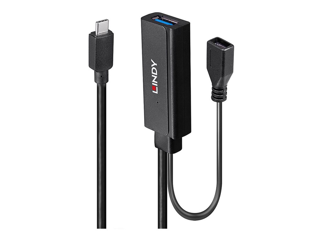 LINDY 5m USB 3.2 Gen 1 C/A Active Ext.