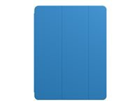 Apple Smart - Étui à rabat pour tablette - polyuréthane - Bleu surf 