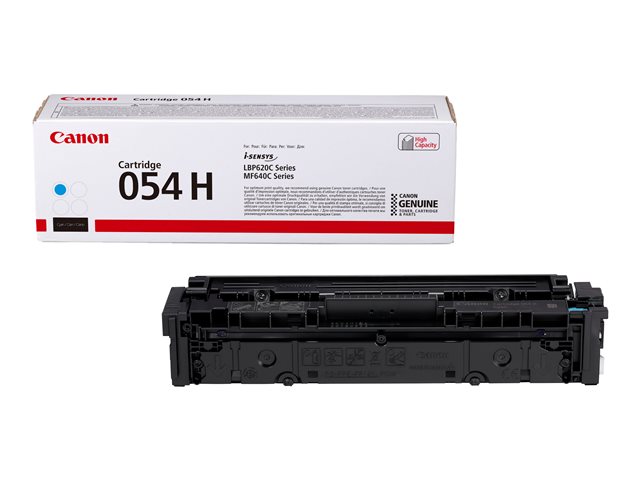 Canon 054 H High Capacity Cyan Original Toner Cartridge
