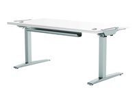 FELLOWES LEVADO PLATEAU SEUL BLANC 140CM