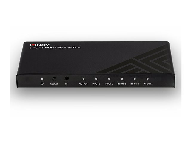 Switch HDMI 5 ports, 18G