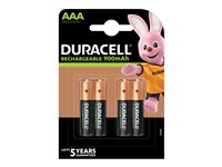 Duracell StayCharged AAA type Batterier til generelt brug (genopladelige) 800mAh