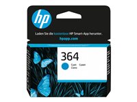 HP 364 - cyan - original - ink cartridge