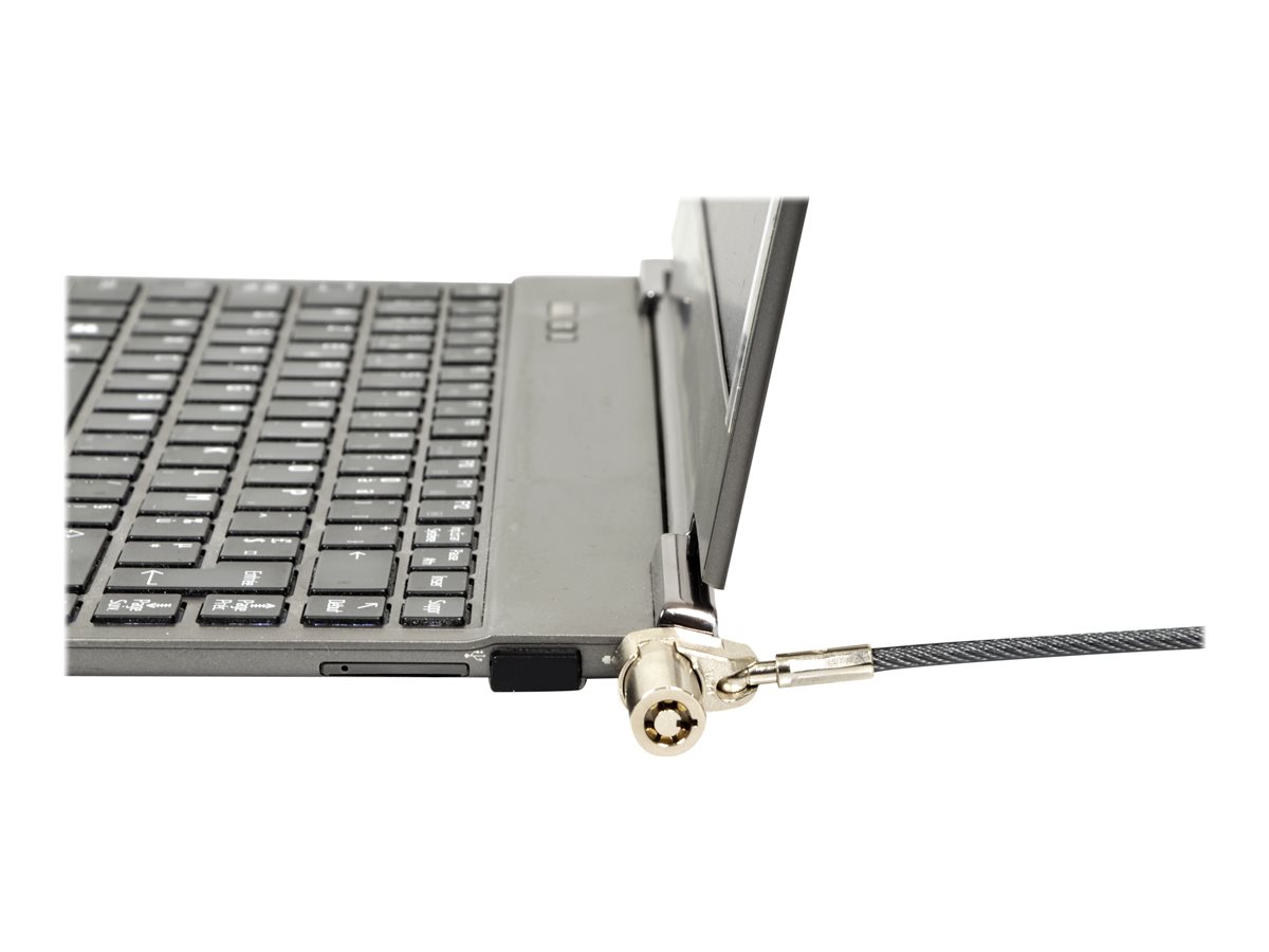 PORT SLIM KEYED SECURITY CABLE