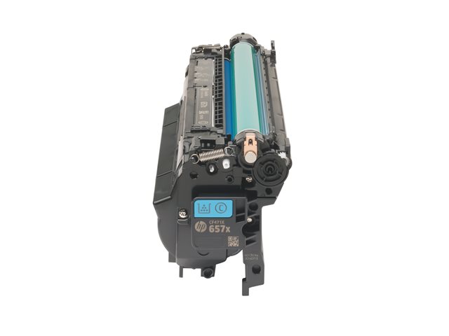 HP 657X LJ Toner Cartouche Cyan HY