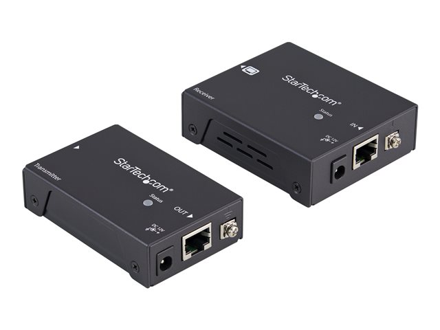 Image of StarTech.com 330 ft. (100 m) HDMI Over CAT5e / CAT6 Extender - HDMI over CAT5e - HDBaseT Extender - 4K30 - HDMI Video Extender (ST121HDBTPW) - video/audio extender
