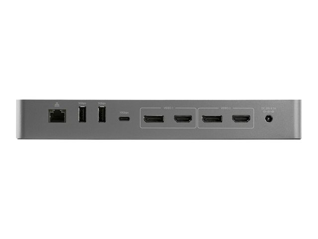 StarTech.com Dock Thunderbolt 3 USB-C /Dual 4K/96W PD