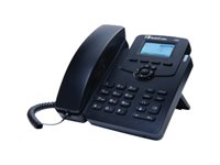 AudioCodes 405HD IP Phone VoIP phone 3-way call capability SIP, SDP 2 lines black