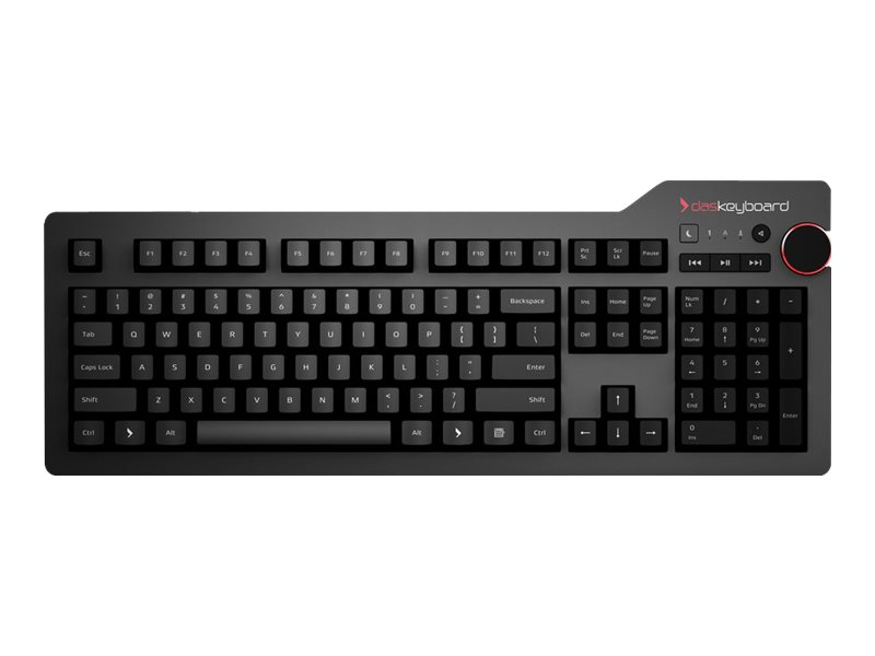 DAS KEYBOARD 4 PROFESSIONAL FOR PC - CLICKY MECHANICAL KEYBOARD WITH CHERRY MX B