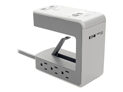 Tripp Lite 6-Outlet Surge Protector w/2 USB-A (2.4A Shared) & 1 USB-C (3A)