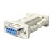  DB9 RS232 Serial Null Modem Adapter - F/F - Null 