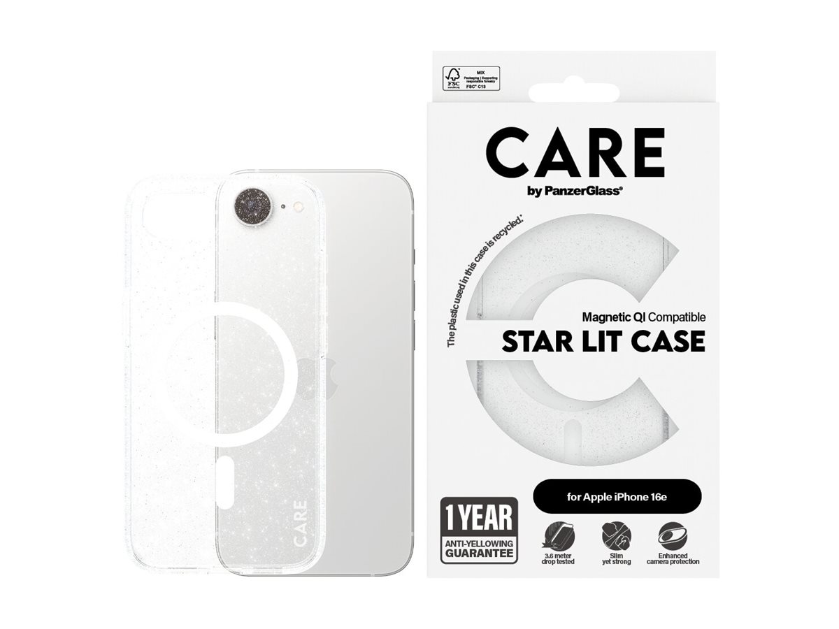 PanzerGlass CARE Apple iPhone 16e MagSafe Star Lit – foto 3