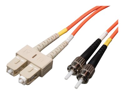 Tripp Lite 2M Duplex Multimode 62.5/125 Fiber Optic Patch Cable SC/ST 6' 6ft 2 Meter