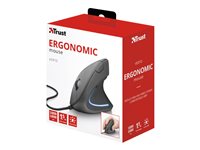TRUST Souris filaire ergonomique VERTO