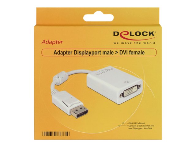 Delock Adapter Displayport 1.1 male > DV – foto 2