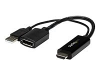 StarTech.com Adaptateur HDMI vers DisplayPort 4K alimenté par USB