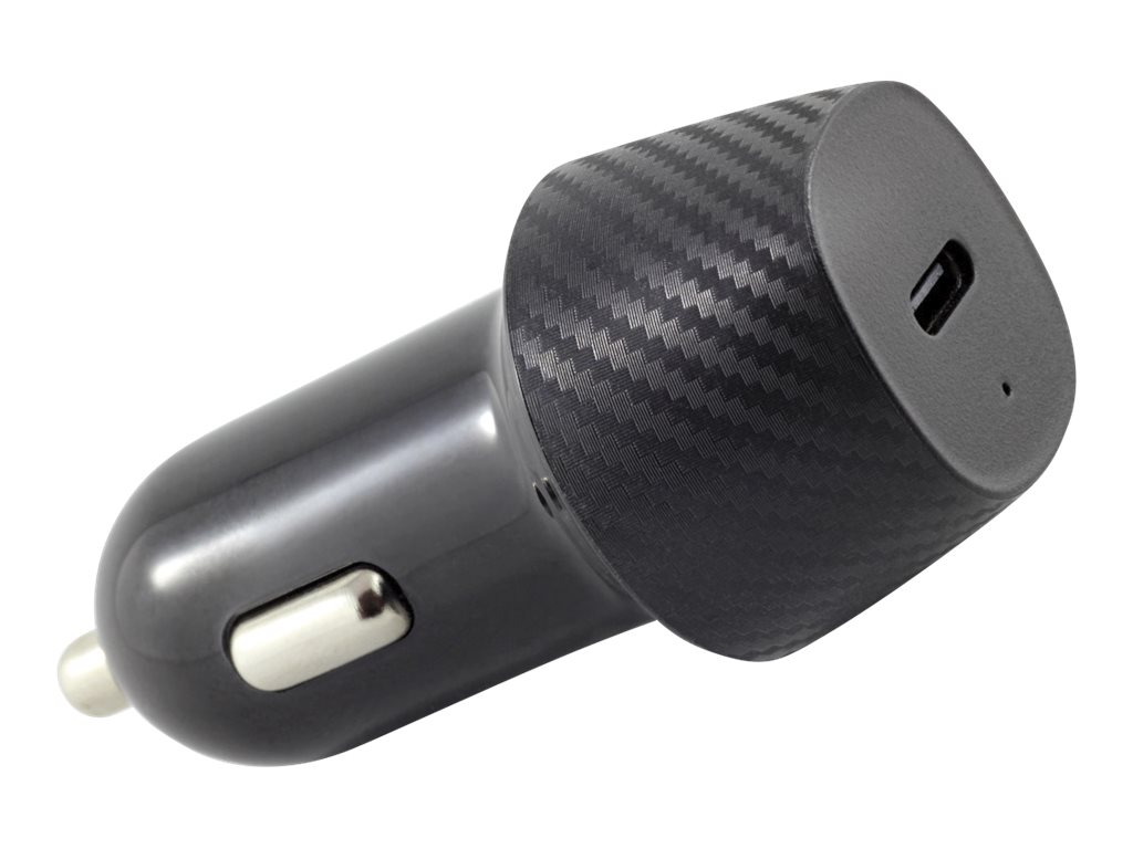 IQ USB PD Car Charger - Black - IQCLAPD20V