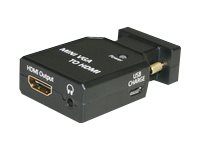 MicroConnect Mini VGA to HDMI Converter Video transformer