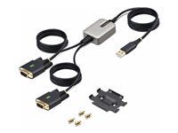 StarTech.com USB 2.0 USB / serielkabel 4m Sort 