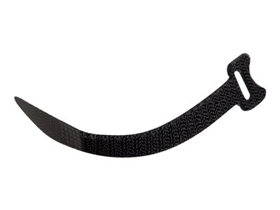C2G 6in Hook-and-Loop Cable Tie Multipack - 12 pack - Black
