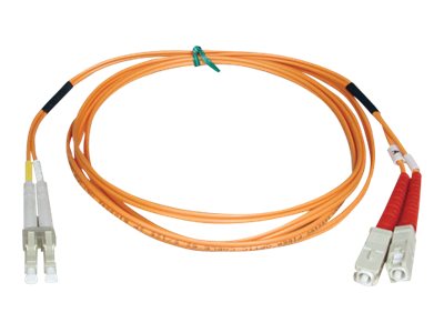 Tripp Lite 20M Duplex Multimode 50/125 Fiber Optic Patch Cable LC/SC 65' 65ft 20 Meter