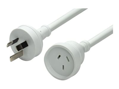 Dynamix power extension cable 3 pin power to 3 pin power 10 Product shot Right-angle 79250