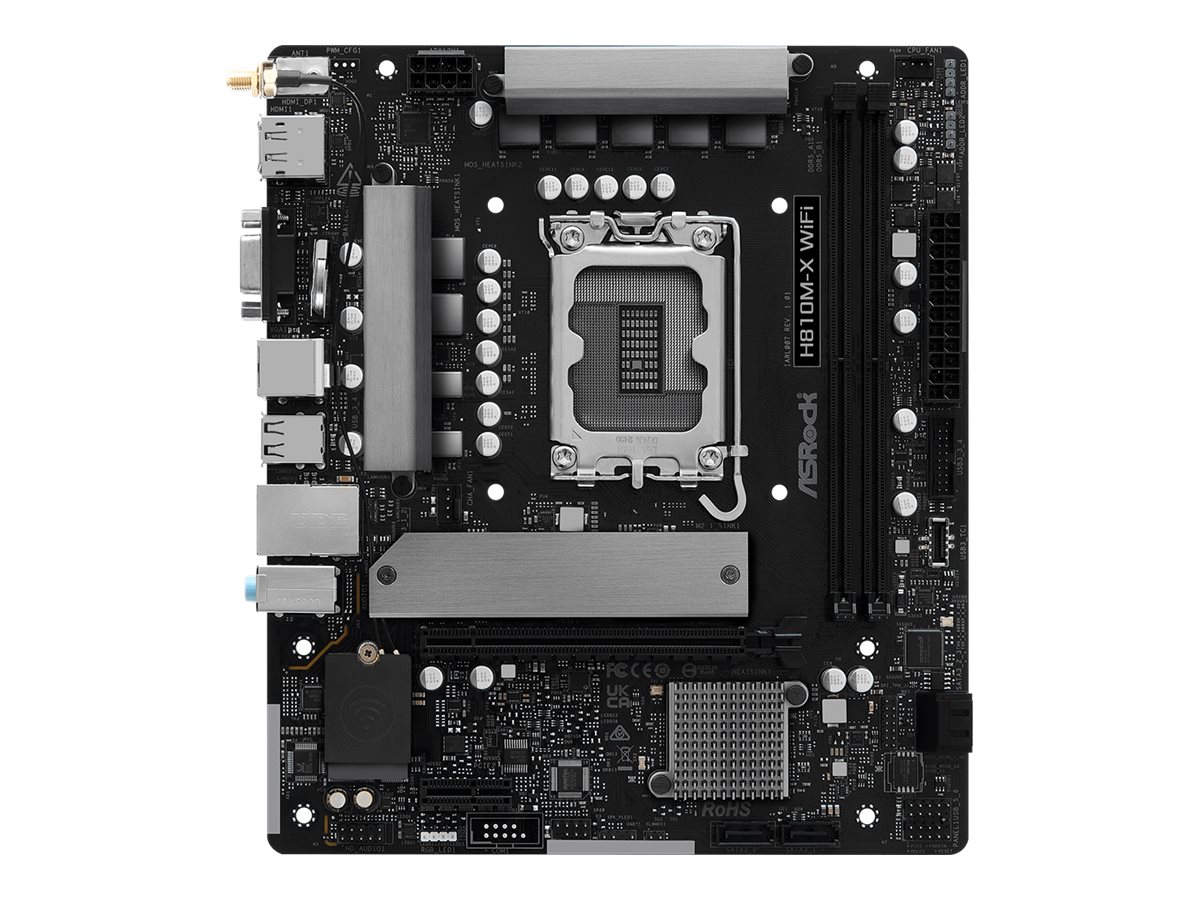 GIGABYTE H810M S2H - motherboard - micro ATX - LGA1851 Socket - H810