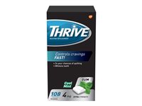 Thrive Extra Strength Nicotine Replacement Gum - 4mg - Cool Mint - 108's