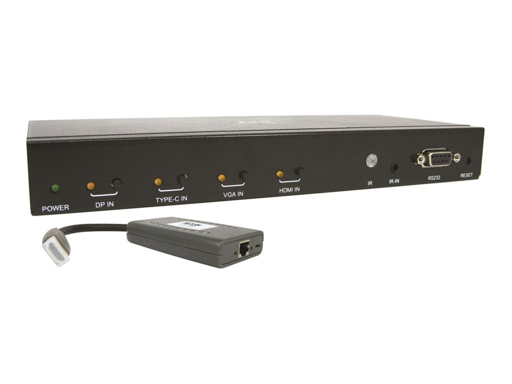 Tripp Lite 4-Port over Cat6 Presentation Switch/Extender Kit