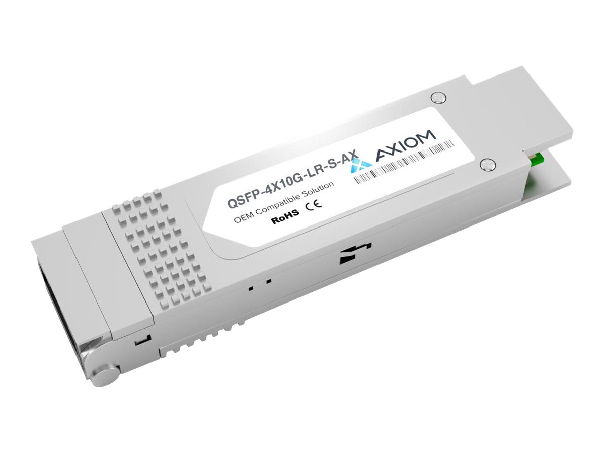 Axiom Cisco QSFP-4X10G-LR-S= Compatible