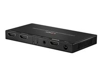 Splitter HDMI 18G avec Audio & Downscaling, 2 Ports
