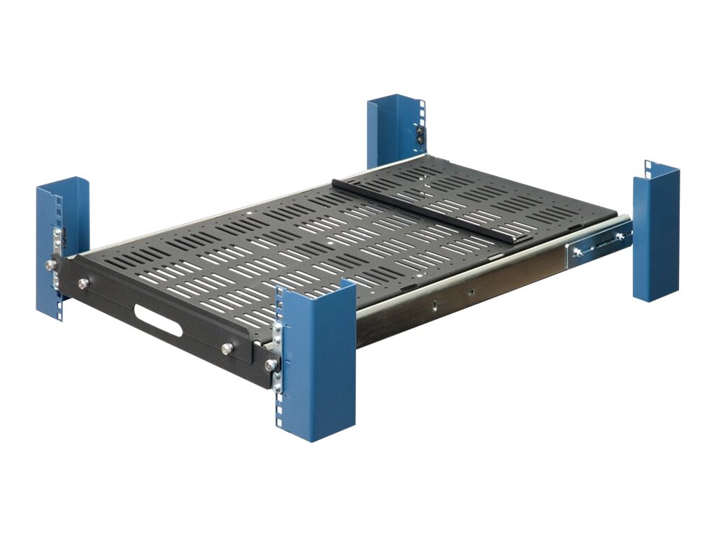 RackSolutions Heavy Duty Sliding Rack Mount Shelf without CMA