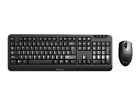MediaRange MROS108 Tastatur og mus-sæt Kabling