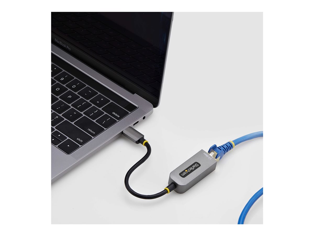 StarTech.com 2.5GbE USB-C to Ethernet Adapter - síťový adaptér - USB-C 3.2 Gen 1 / Thunderbolt 3 - 10M/100M/1G/2.5 Gigabit Ethernet – foto 8