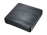 Lenovo Slim DVD Burner DB65 - Disk drive - DVD±RW (±R DL) - 8x/8x - USB 2.0 - external - black - for IdeaPad 3 15; Legion 5 15; ThinkPad E14 Gen 3; V14 G2 ITL; V15; V15 G2 ITL; V15 IML