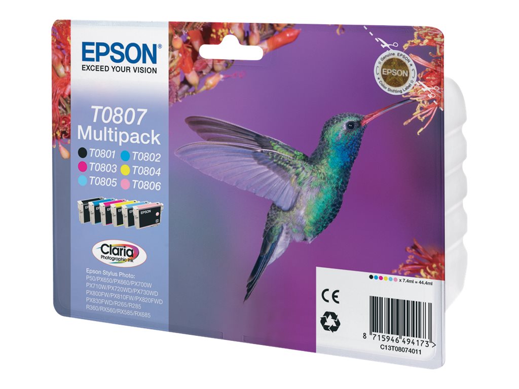 EPSON 3LB T0807 ink cartridge black