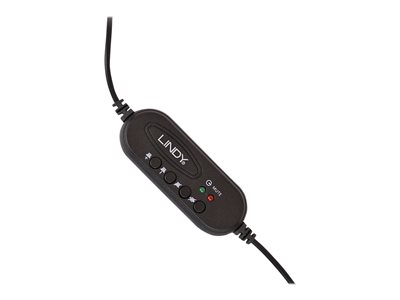 LINDY Stereo Headset USB mit Mikrofon - 42870