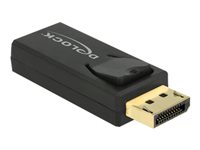 DeLOCK Video / lyd adapter DisplayPort / HDMI Sort