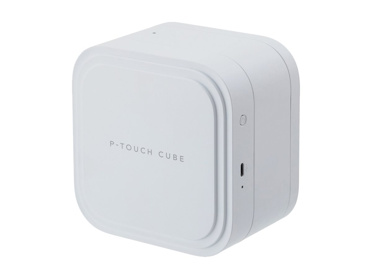 Brother P-Touch Cube XP PT-910BT label printer B/W thermal Usage / lifestyle Right-angle 73643