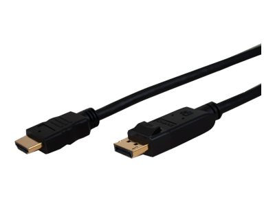 Comprehensive Standard Adapter cable DisplayPort male to HDMI male 4.5 m do