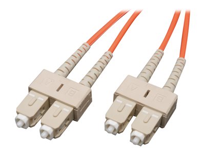 Tripp Lite 2M Duplex Multimode 62.5/125 Fiber Optic Patch Cable SC/SC 6' 6ft 2 Meter
