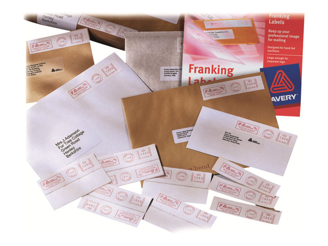 FL04 - Avery Franking Labels - franking labels - 25 label(s) - 140 x 38 ...