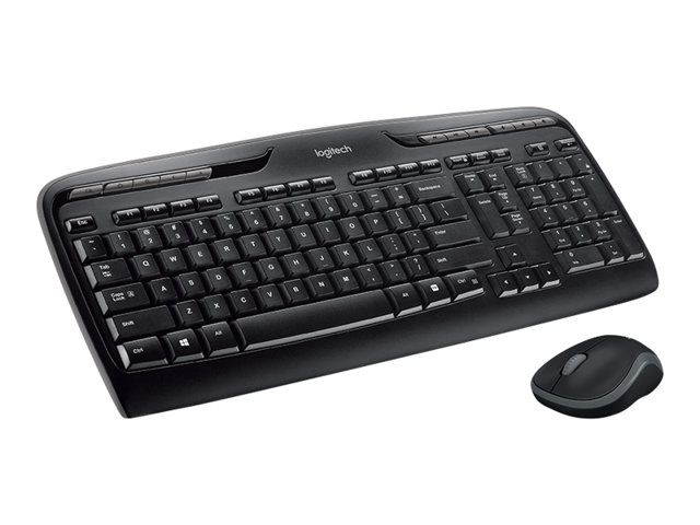 Logitech Wireless Combo MK330 - klávesnice a sada myši - US mezinárodní - černá Vstupní zařízení – foto 5