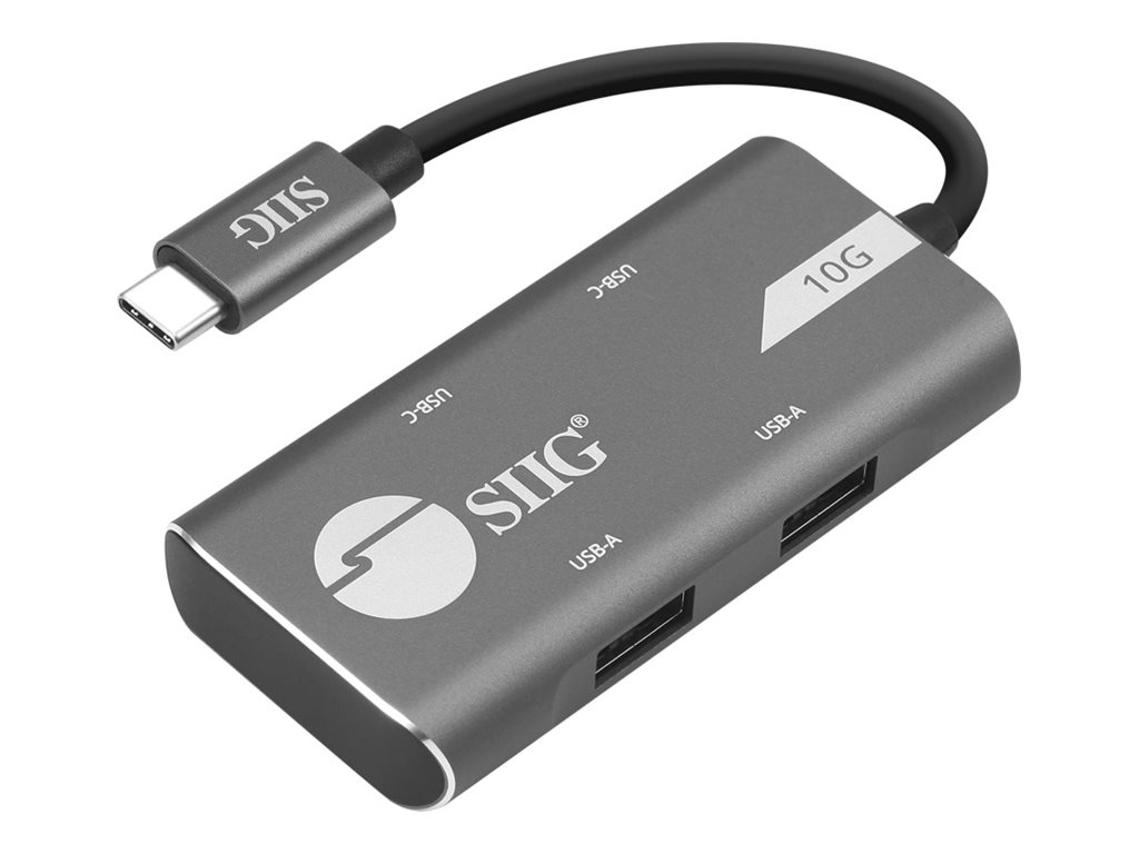 SIIG 4-Port USB 3.1 Gen 2 10G Hub