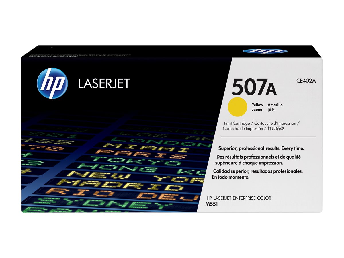 HP Toner 507A yellow HV