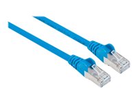 Intellinet Network Patch Cable, Cat6A, 10m, Blue, Copper, S/FTP, LSOH / LSZH, PVC, RJ45, Gold Plated Contacts, Snagless, Boot
